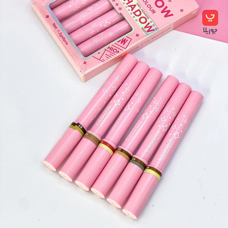 سایه چشم درگون رانی Dragon Ranee مدل دو طرفه Double پک 6 عددی